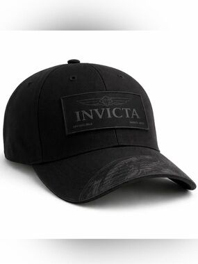 Invicta New Invincible Since 1837" Men Cap - Black